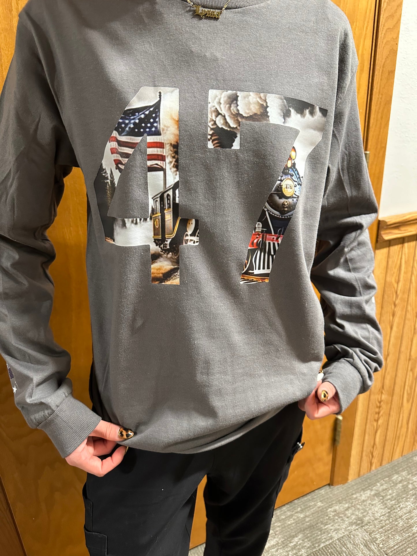 47 Long Sleeve Gray