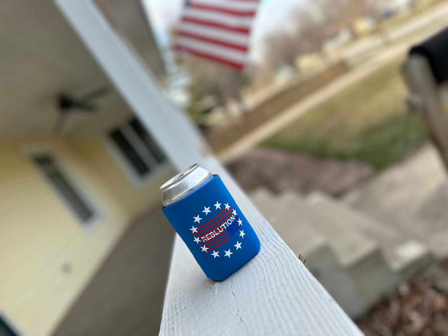 Brand Koozie Blue