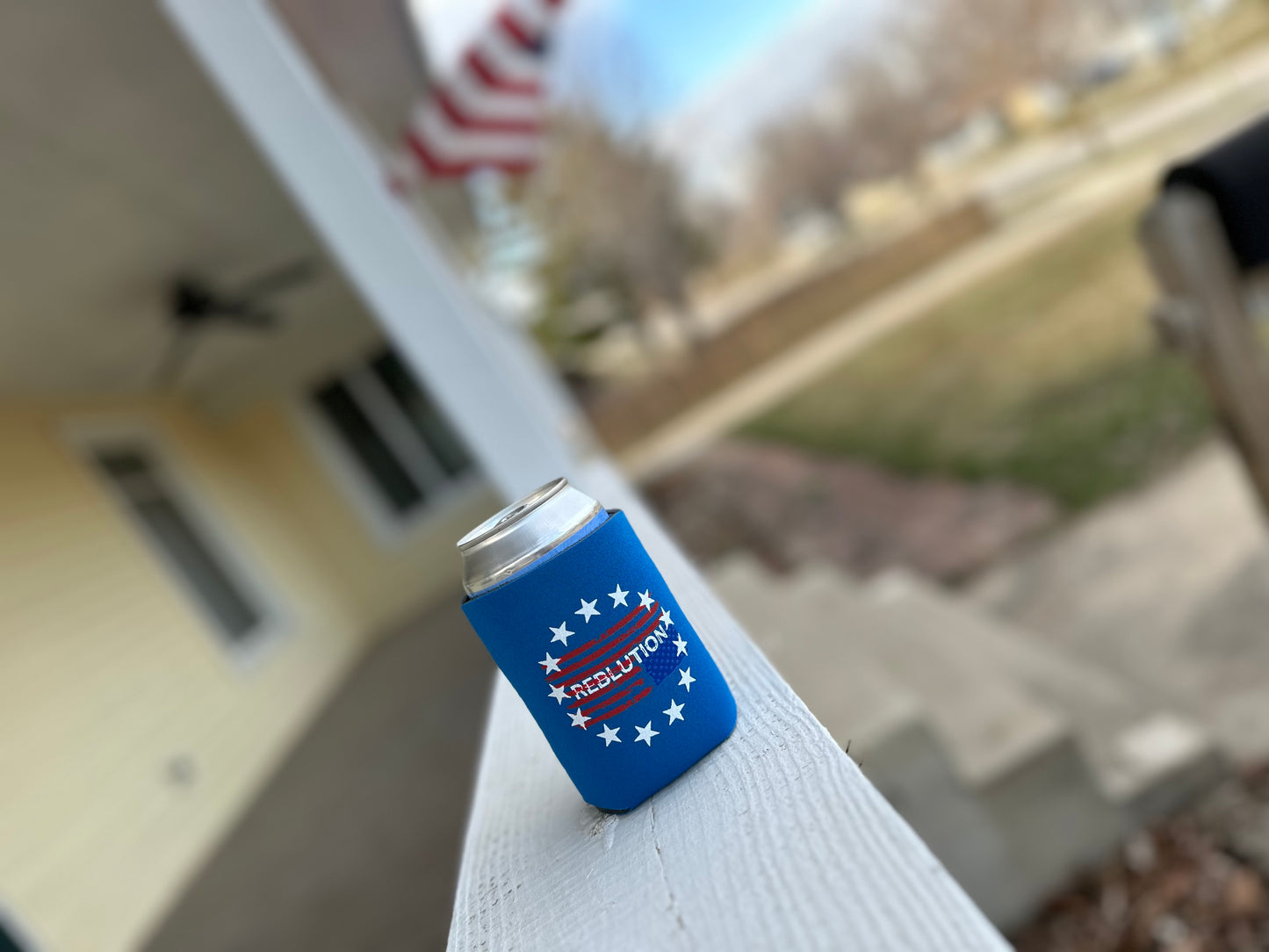 Brand Koozie Blue