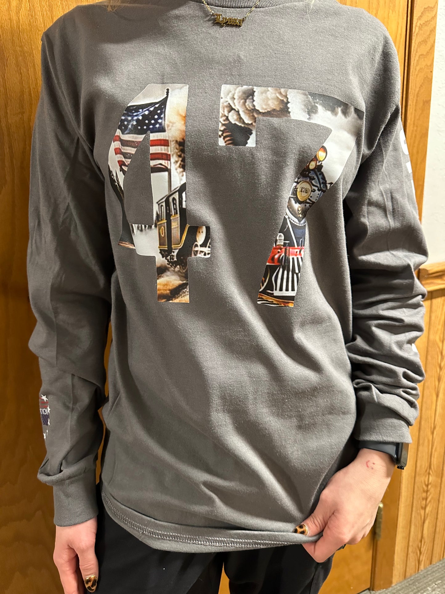 47 Long Sleeve Gray